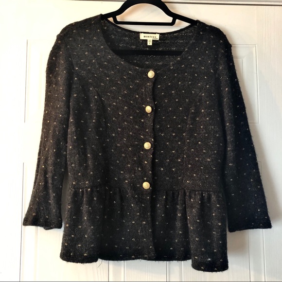 Peplum button up cardigan - Picture 2 of 7